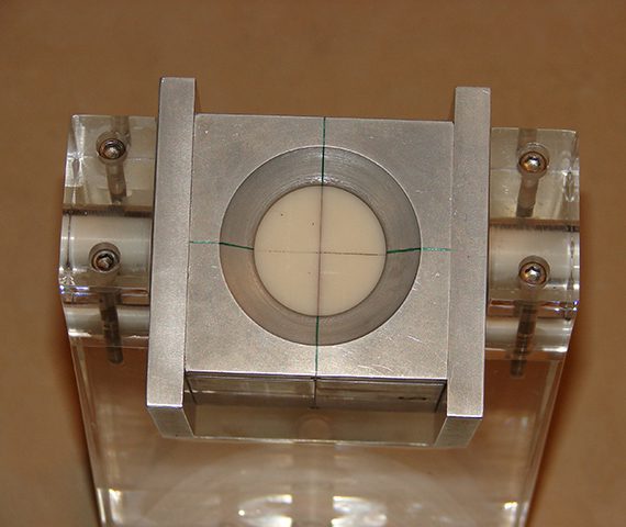 Laser alignment beam verification tool