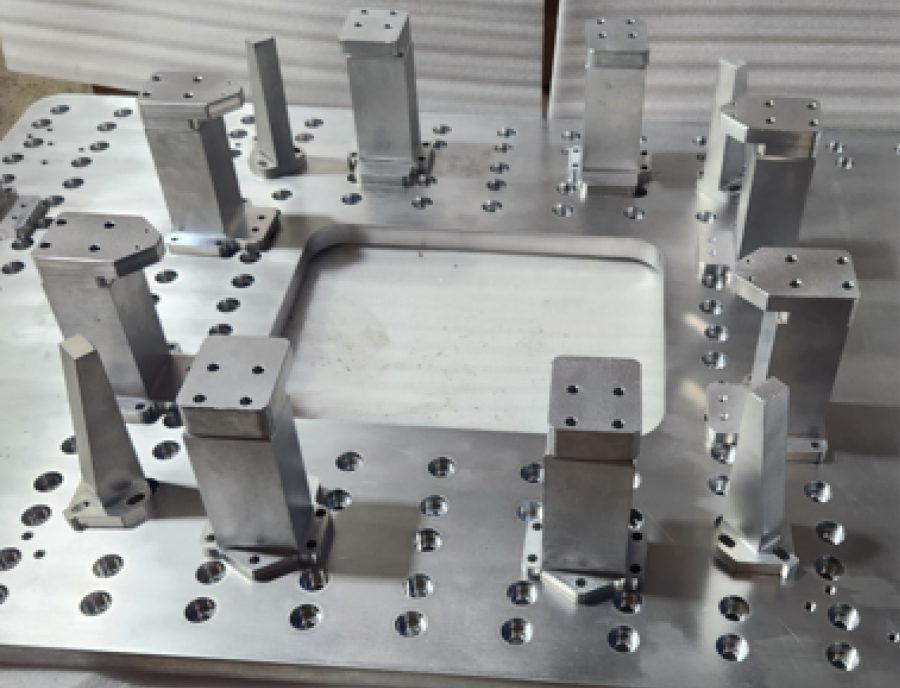 Precision machined metal components produced by CMA Engineering